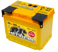 Аккумулятор 6СТ-60 «Медведь EFB» о/п