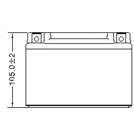 Аккумулятор 6МТС-9 WBR МТ12-9 (YTX9-BS)
