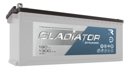 Аккумулятор 6СТ-140 «Gladiator Dynamic» евро