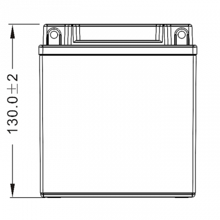 Аккумулятор 6МТС-5 WBR МТ12-5-A (12N5-3B, YB5L-B)