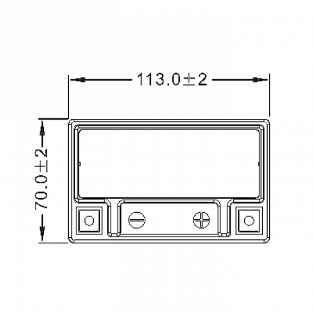Аккумулятор 6МТС-5 WBR МТ12-5 (YTX5L-BS, YTZ7S, YT5L-BS)