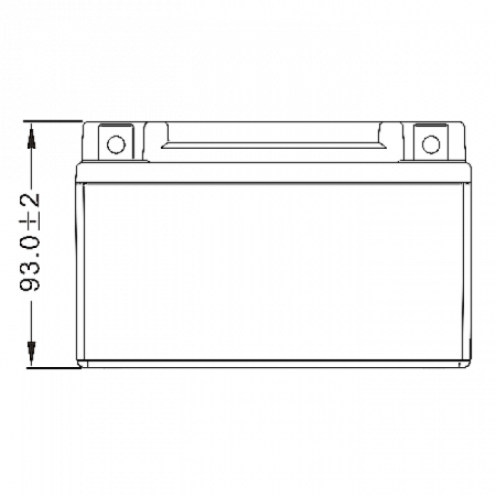Аккумулятор 6МТС-7 WBR МТ12-7 (YTX7A-BS)