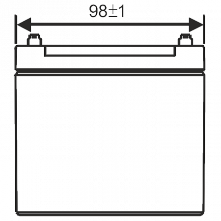 Аккумулятор WBR GP 12120 (12В 12Ач)