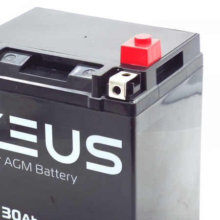 Аккумулятор 6МТС-30 Zeus Super AGM (YTX30L-BS)