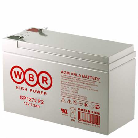 Аккумулятор WBR GP 1272 (12В 7.2Ач)