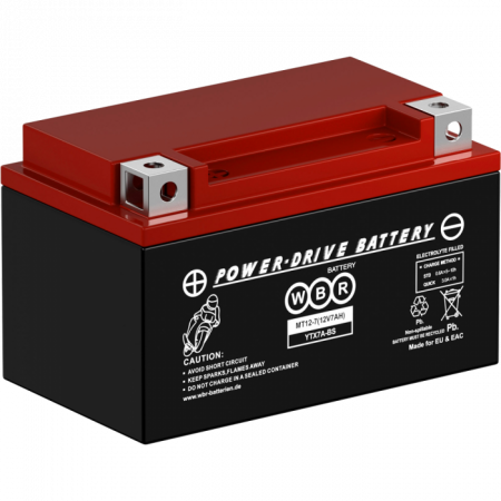 Аккумулятор 6МТС-7 WBR МТ12-7 (YTX7A-BS)