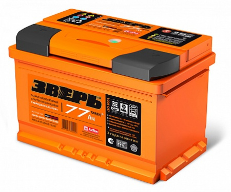 Аккумулятор 6СТ-110 «Зверь» п/п