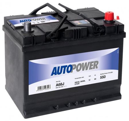Аккумулятор 6СТ-68 «AutoPower» о/п азия
