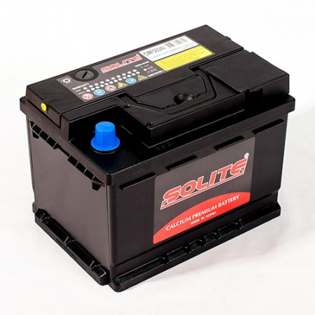 Аккумулятор 6СТ-60 «Solite (CMF56040)» о/п низ.