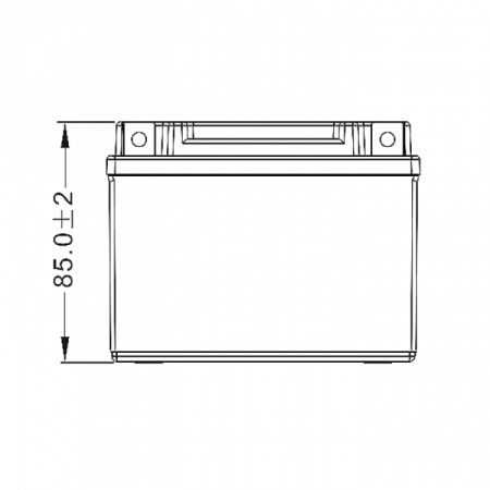 Аккумулятор 6МТС-4 WBR МТ12-4 (YB4L-B, YT4L-BS)