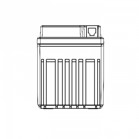 Аккумулятор 6МТС-4 WBR МТ12-4 (YB4L-B, YT4L-BS)