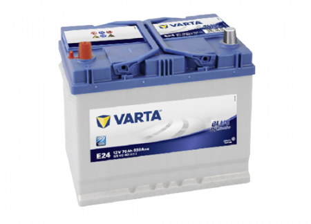 Аккумулятор 6СТ-70 «Varta Blue Dynamic E24» п/п азия