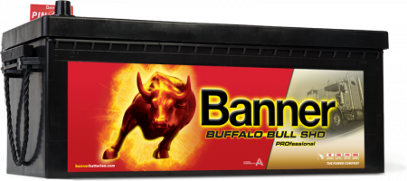 Аккумулятор 6СТ-225 «Banner Buffalo Bull HD PRO (SHD PRO 725 03)» евро