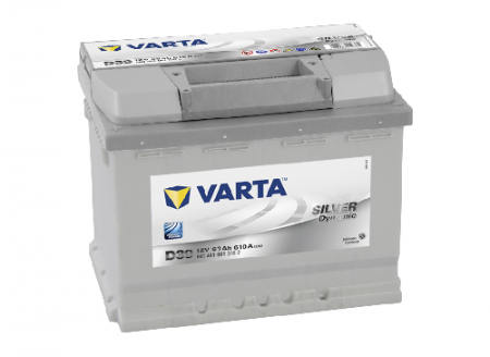 Аккумулятор 6СТ-63 «Varta Silver Dynamic D39» п/п