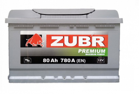 Аккумулятор 6СТ-80 «Zubr Premium» о/п