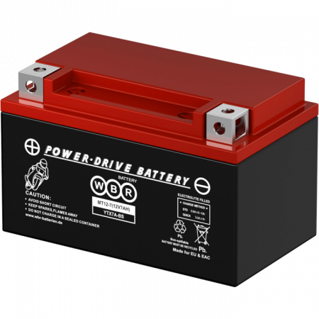 Аккумулятор 6МТС-7 WBR МТ12-7 (YTX7A-BS)