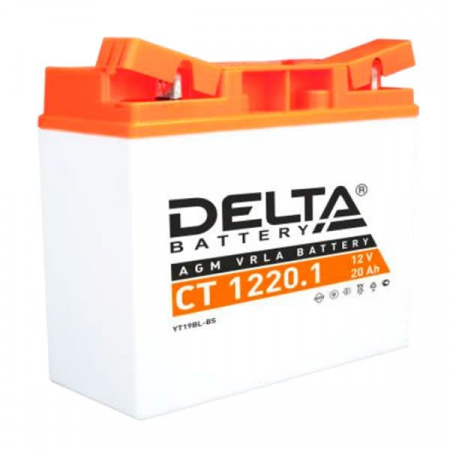 Аккумулятор 6МТС-20 Delta AGM CT 1220.1 (YT19BL-BS)