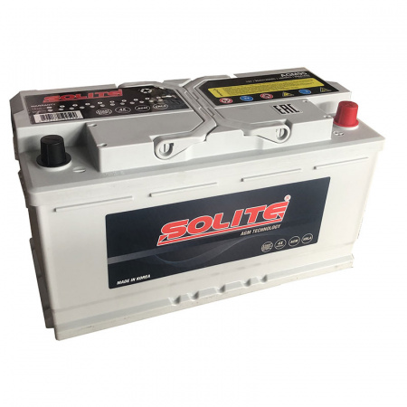 Аккумулятор 6СТ-95 «Solite AGM (AGM95)» о/п